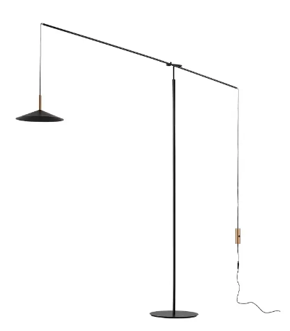Tranquility Minimalist High Floor Lamp 194cm 76.37 Inch High Sturdy Base LED Bulb Included
