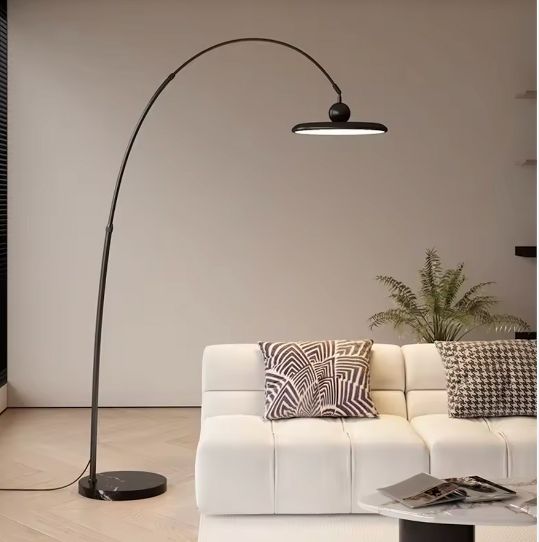 Arcus Floor Lamp with Marble base
