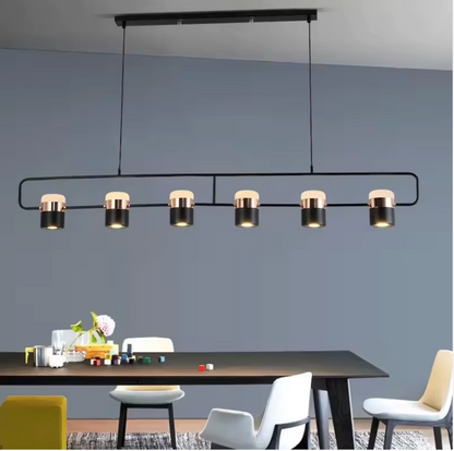 Modulus Six lights Contemporary Chandelier