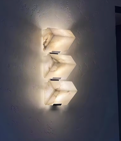 Merona Elegant Alabaster Indoor/Outdoor  Sconce Available in 3 sizes