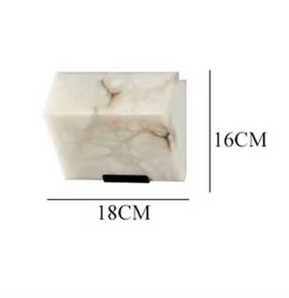 Merona Elegant Alabaster Indoor/Outdoor  Sconce Available in 3 sizes