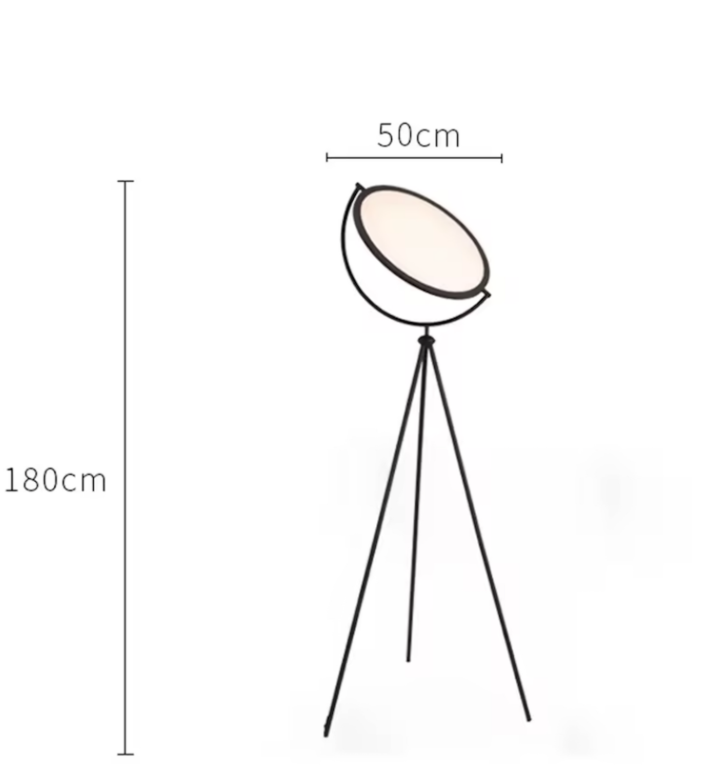 Halo Floor lamp Available in Two Sizes
